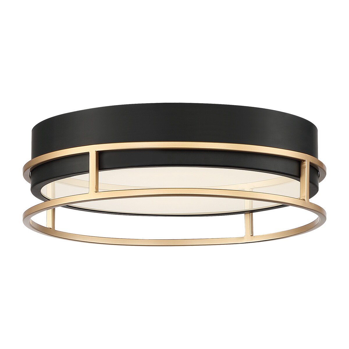 Eurofase 39315-014 Grafice 6-Light 8-in Bronze LED Flush Mount Light