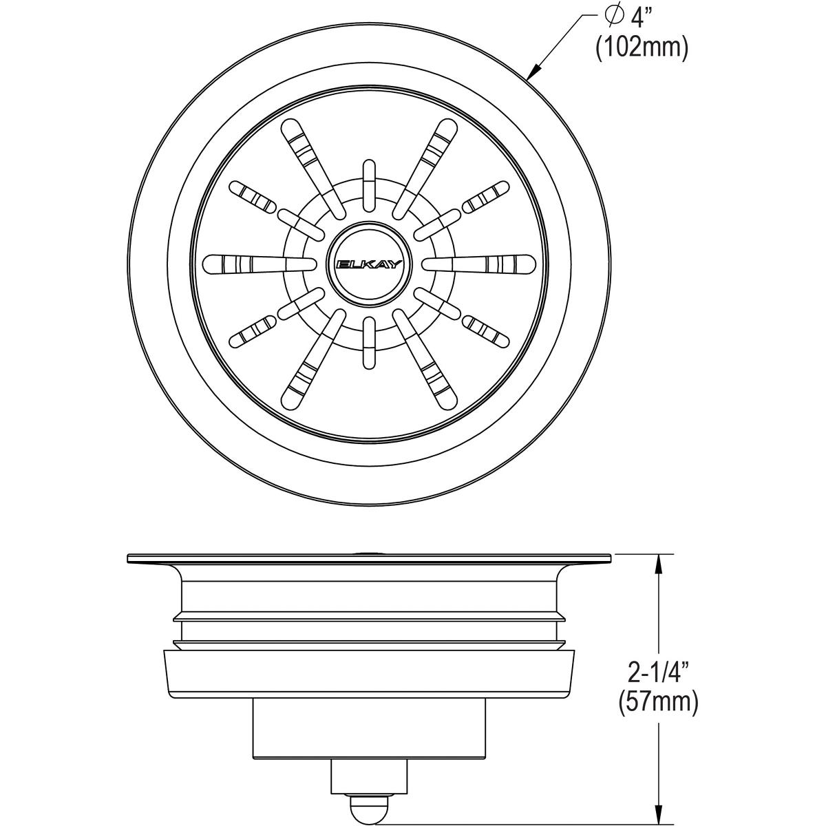 Elkay LKQS35MT Kitchen-Sink-Strainers - View #4