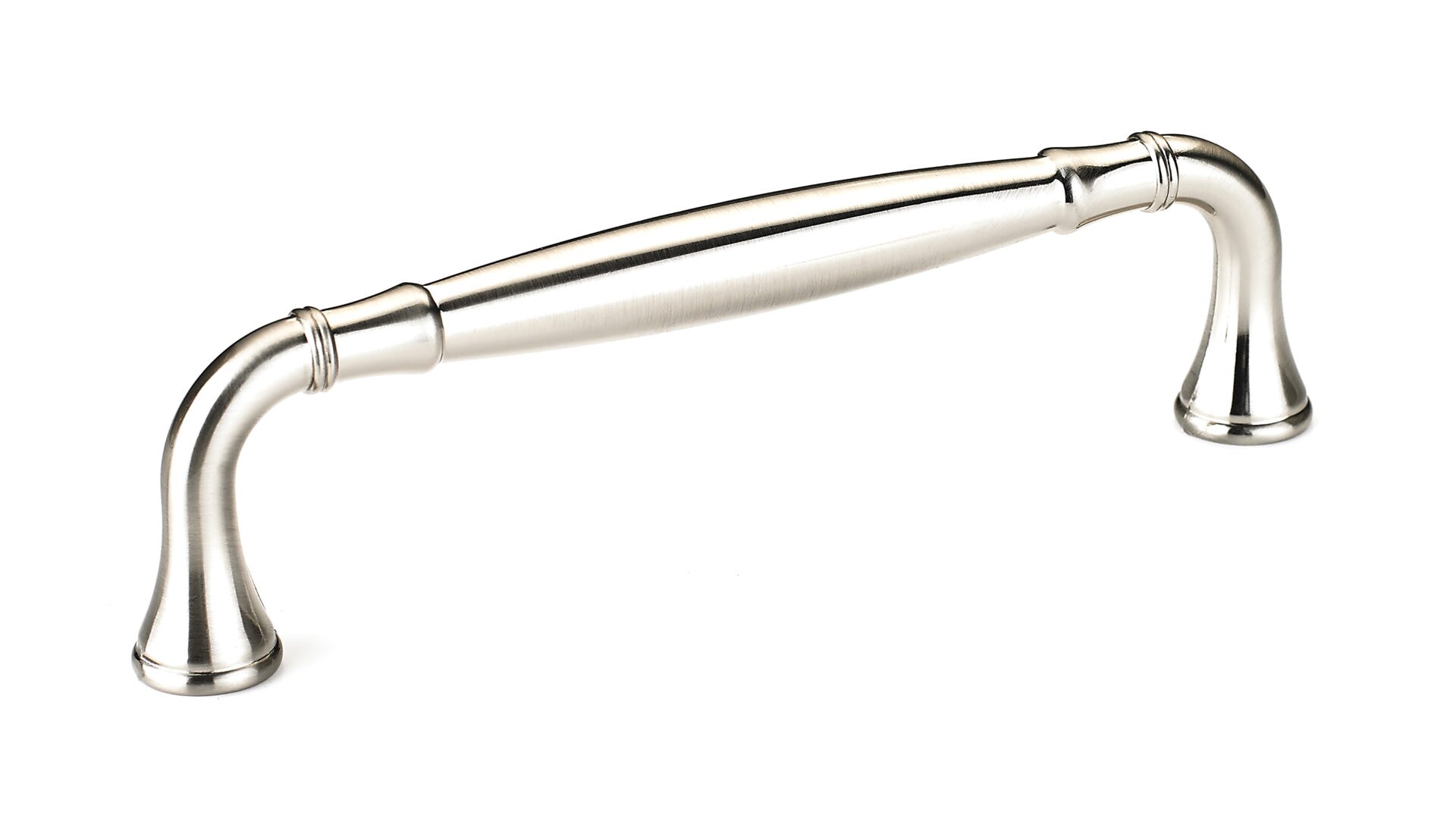 Richelieu BP790128195 Candiac 5-1/16-in , 128mm Center to Center Brushed Nickel Cylindrical Handle
