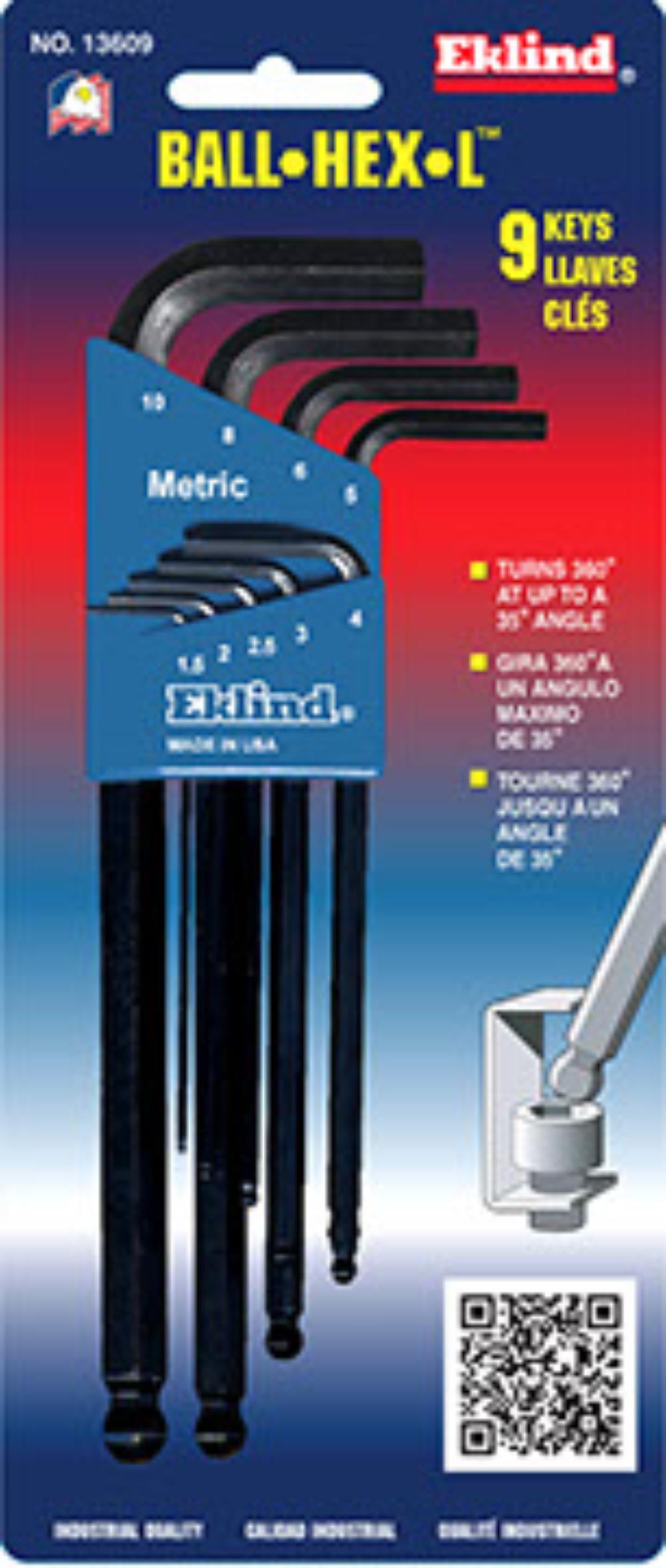 Eklind 13609 Hex-Torx-Key - View #2