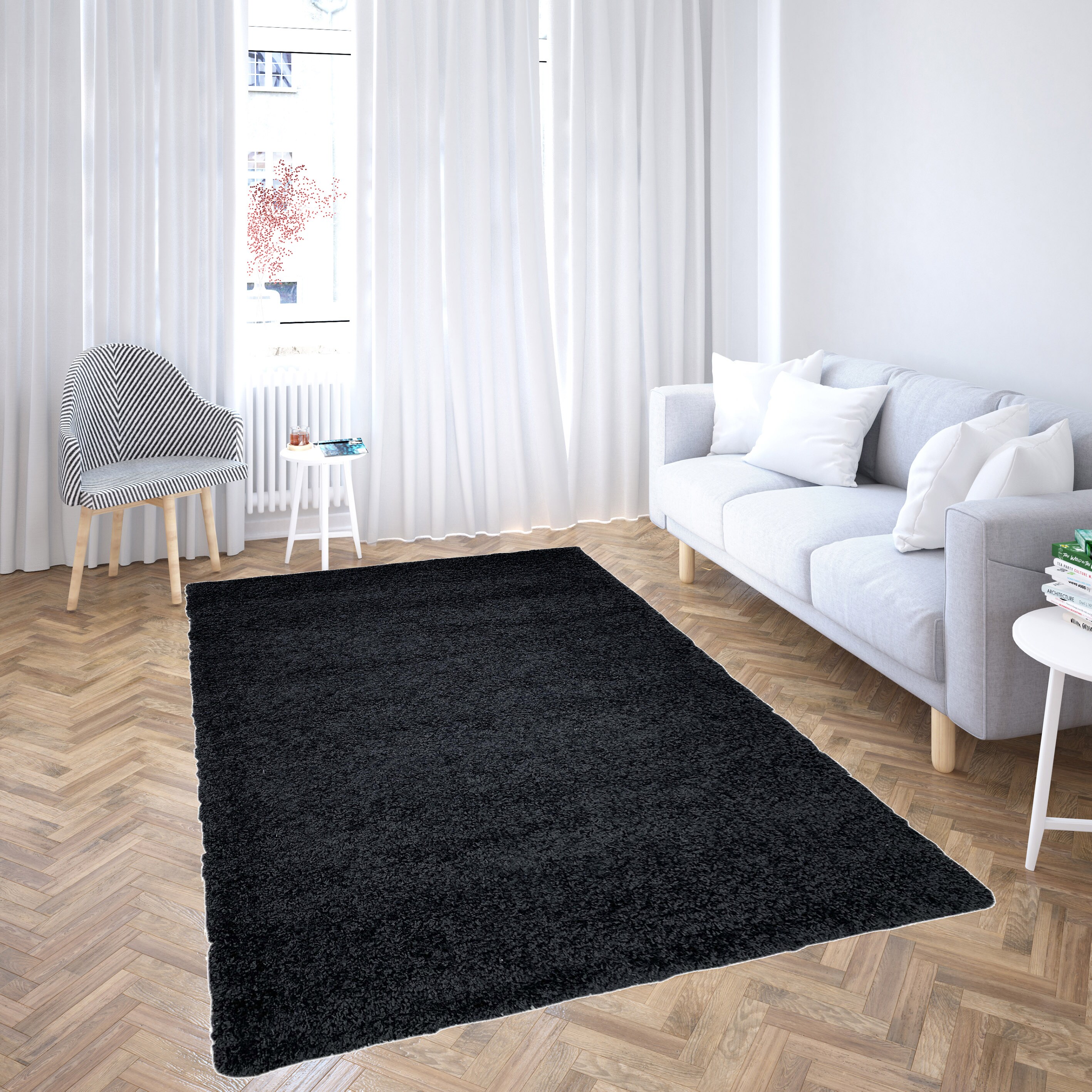 MSRUGS MOON-200-BLACK-57 rugs - View #2