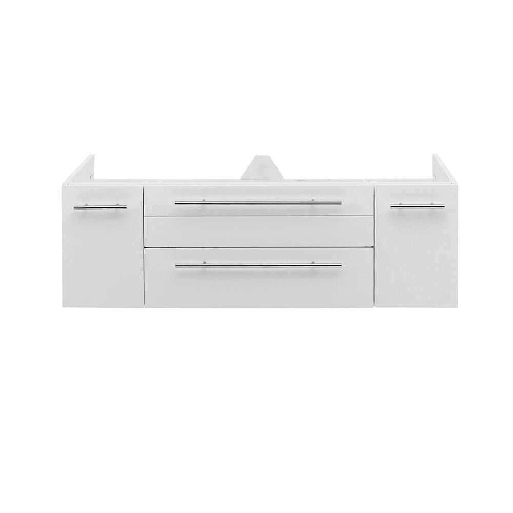 Fresca FCB6148WH-UNS-D Lucera 48-in White Floating