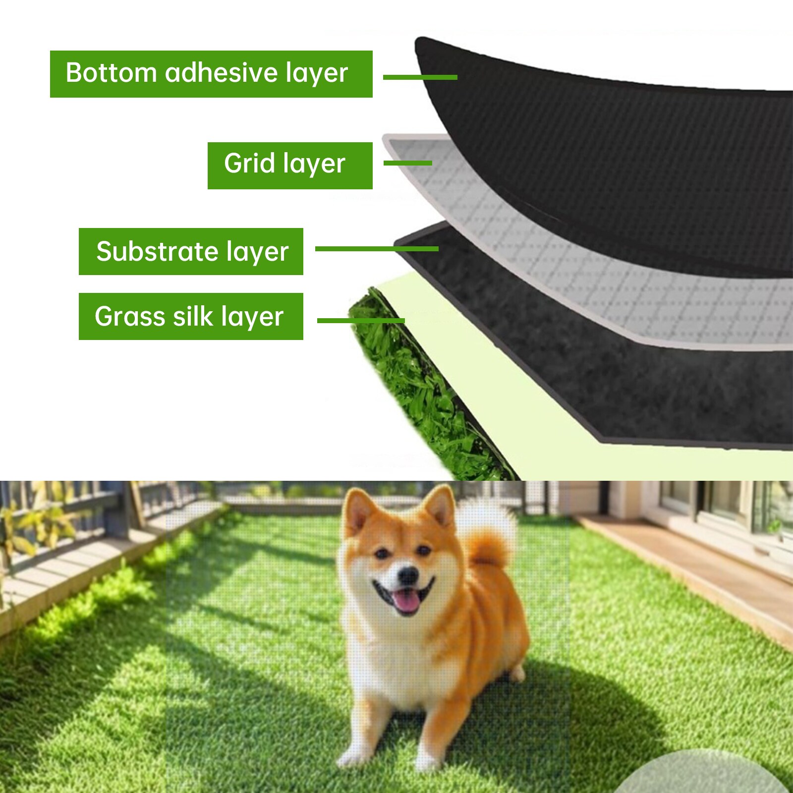 STICKGOO W3280P296518 Precut-Artificial-Grass - View #4