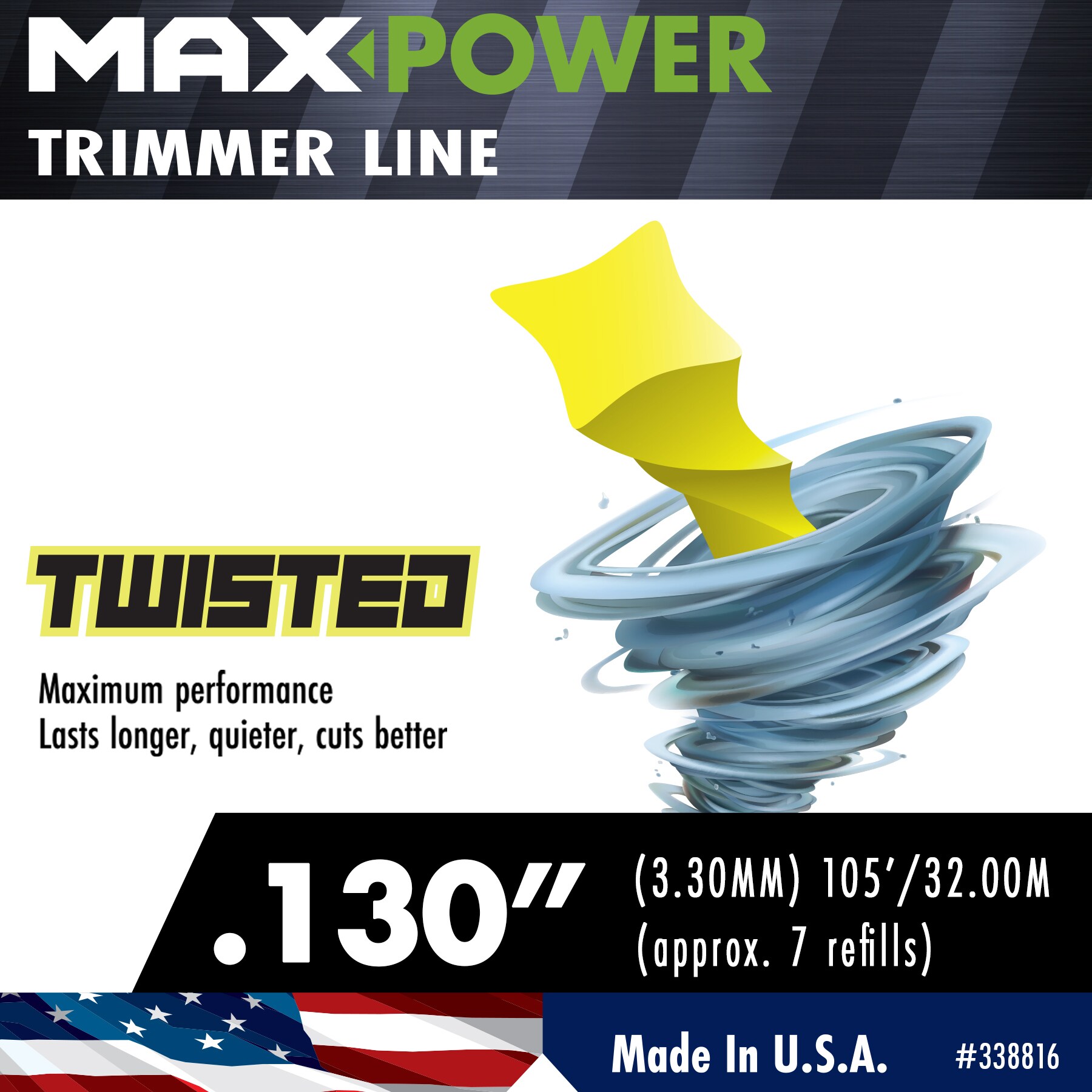 MaxPower 338816 Trimmer-Line - View #2