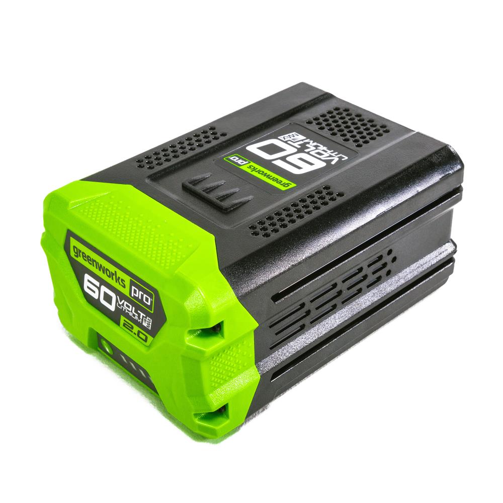 Greenworks Pro 60-Volt Max 2 Ah Rechargeable Lithium Ion (Li-Ion ...