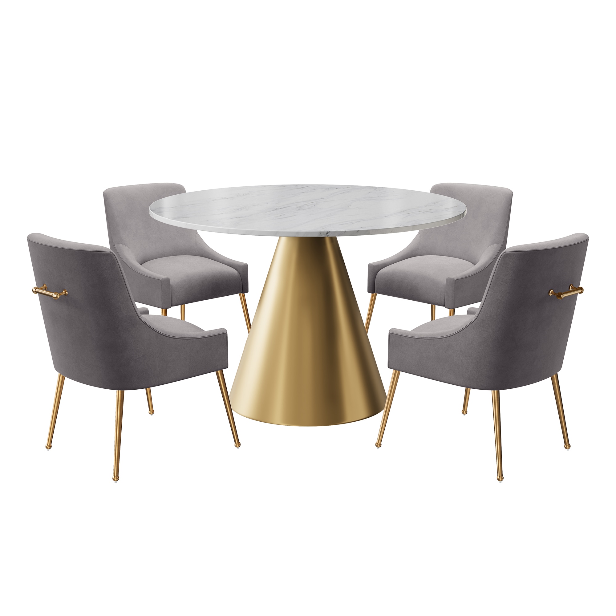 Clihome CL-RT3-BWHBG700GY Dining-Sets - View #2