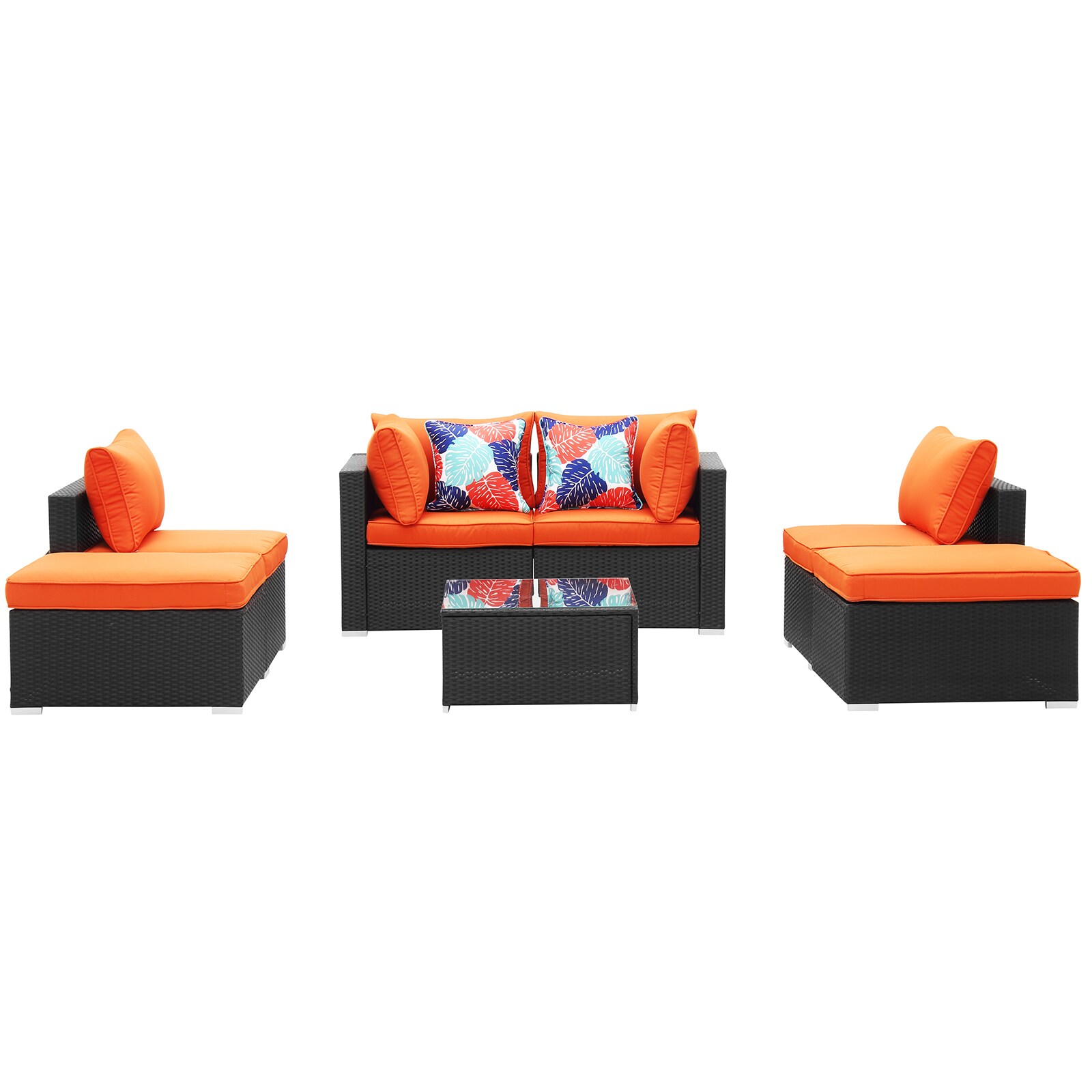 Flynama YH-CT-7-OR Patio-Conversation-Sets - View #4