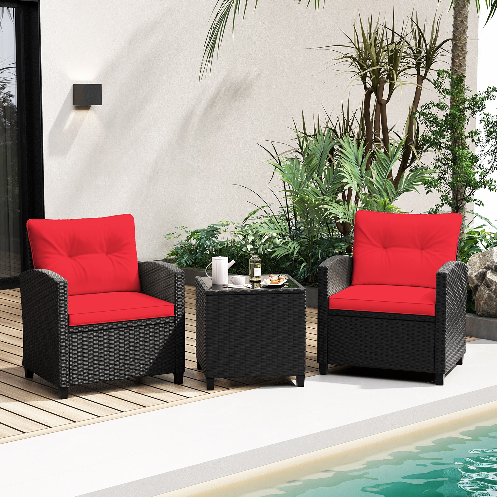 Slickblue D-CO-ER29327WH Patio-Conversation-Sets - View #3