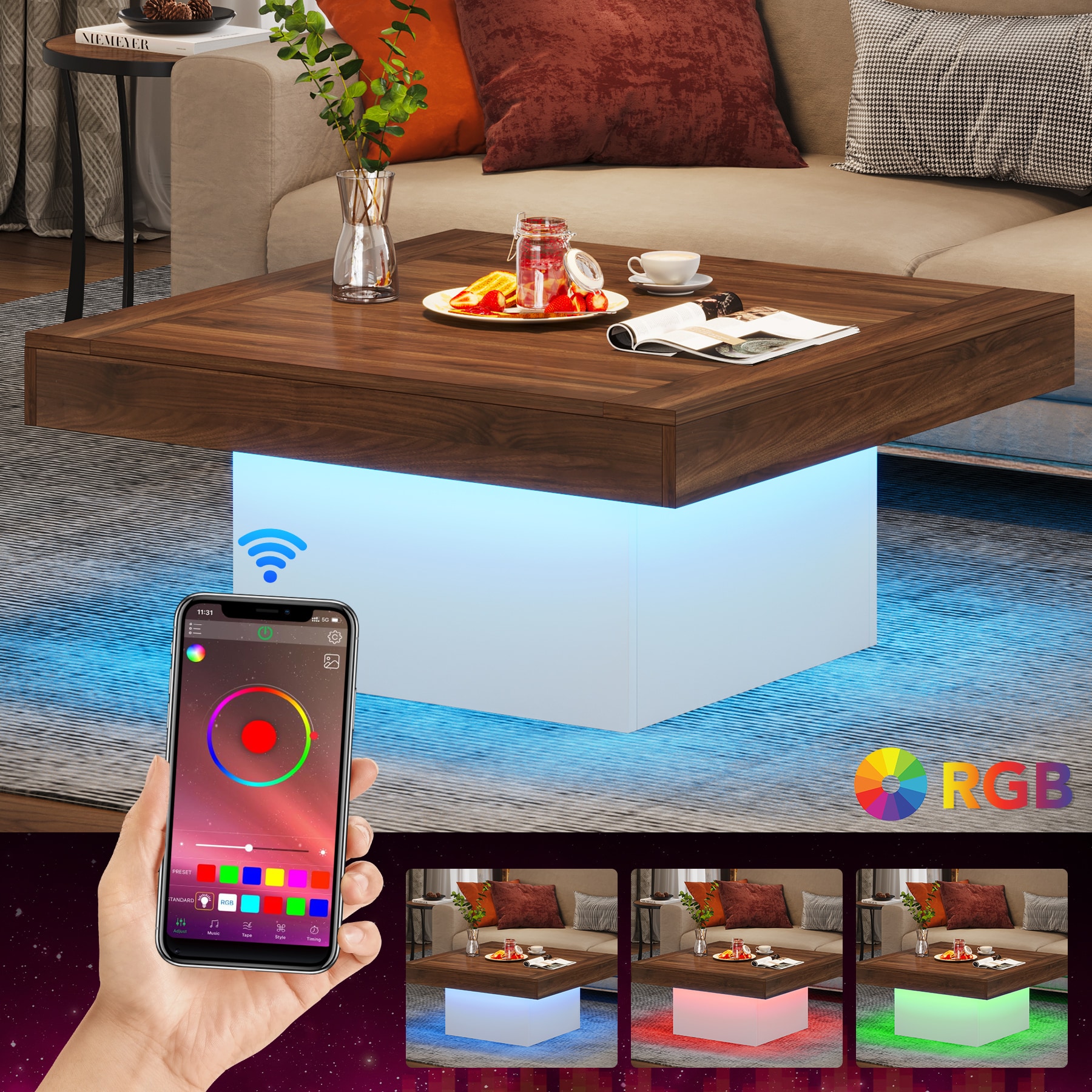 Tribesigns LWFD-XK00681 Coffee-Tables - View #6
