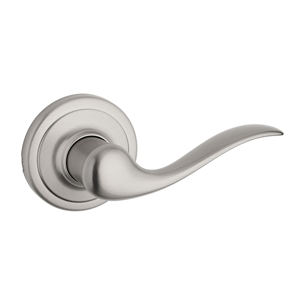 Kwikset Signature Series 788TNL RH 15 CP Tustin Satin nickel Interior/Exterior Dummy Door Handle