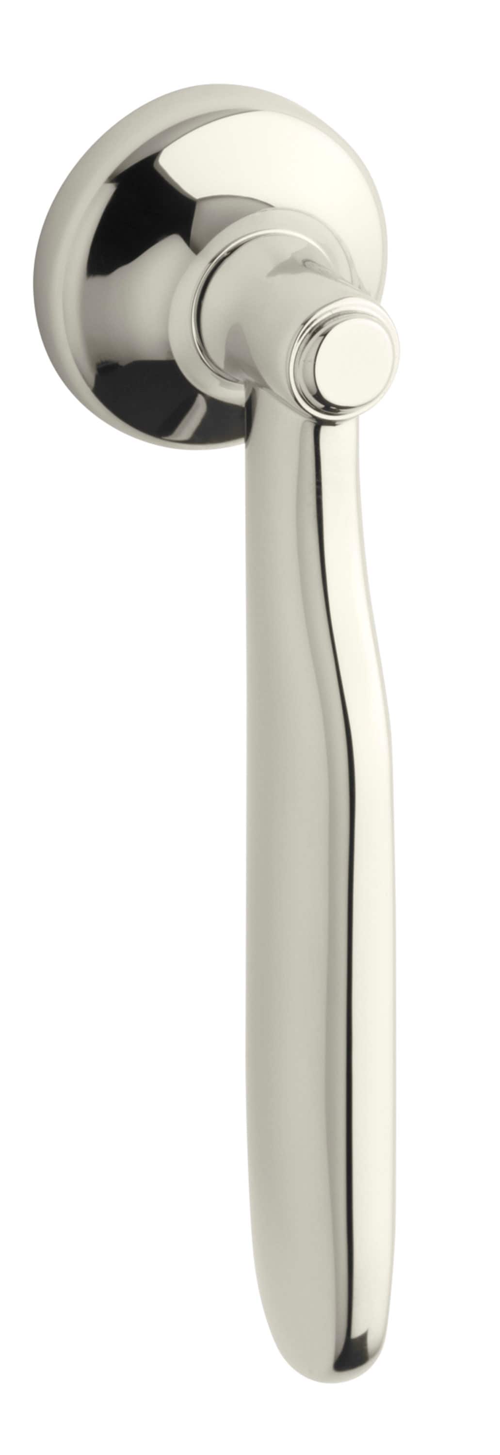 KOHLER K-9375-SN Trashman 4-in Side Mount Vibrant Polished Nickel Universal Fit Toilet lever