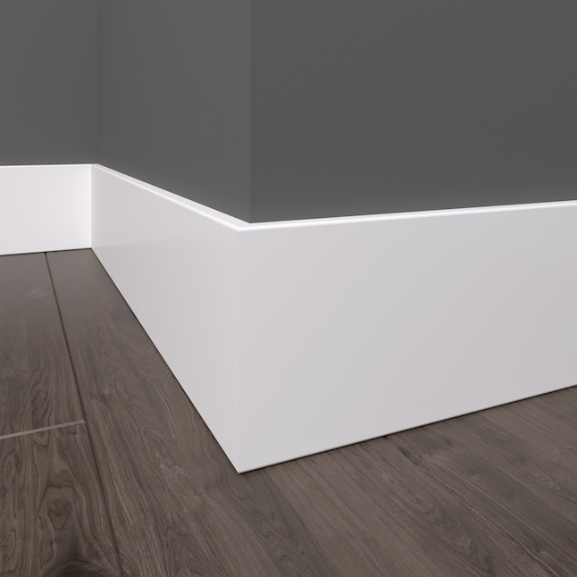 1 2 in X 5 5 in X 16 ft Primed MDF Baseboard Moulding In The Baseboard 1-2-in-x-5-5-in-x-16-ft-primed-mdf-baseboard-moulding-in-the-baseboard