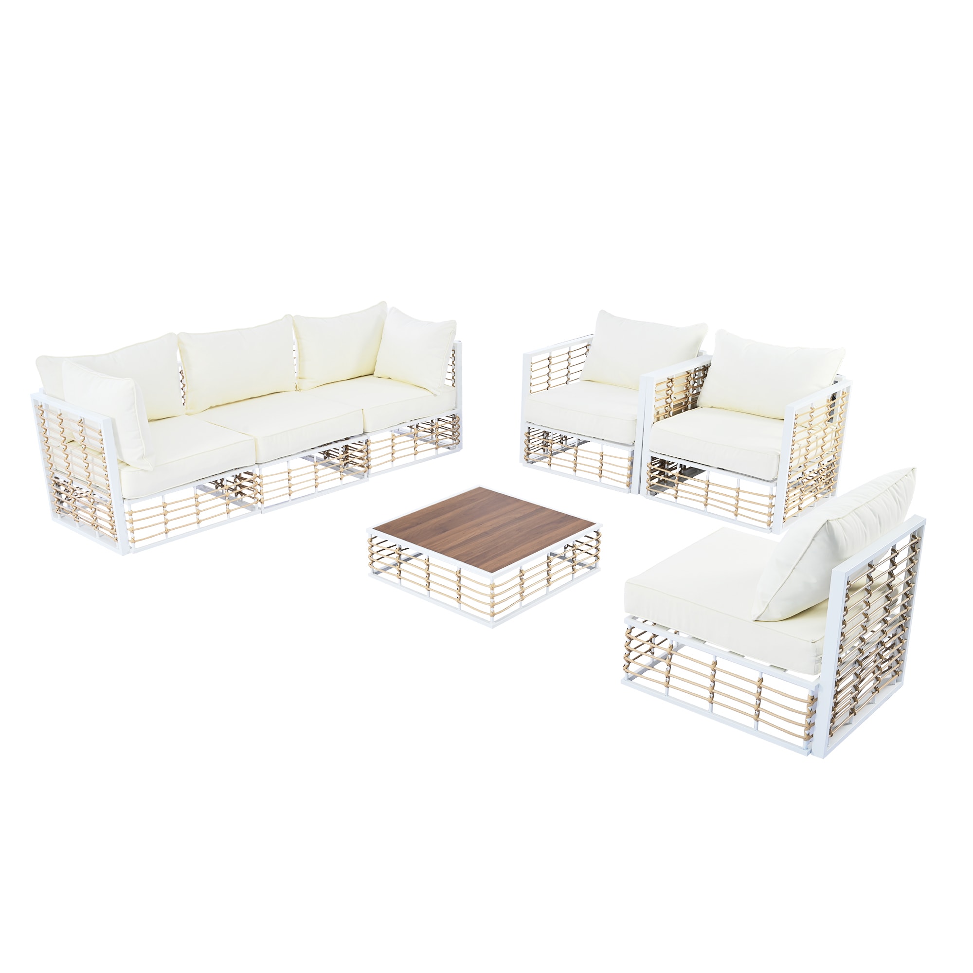 CASAINC CEW-HZ011-GR Patio-Conversation-Sets - View #9
