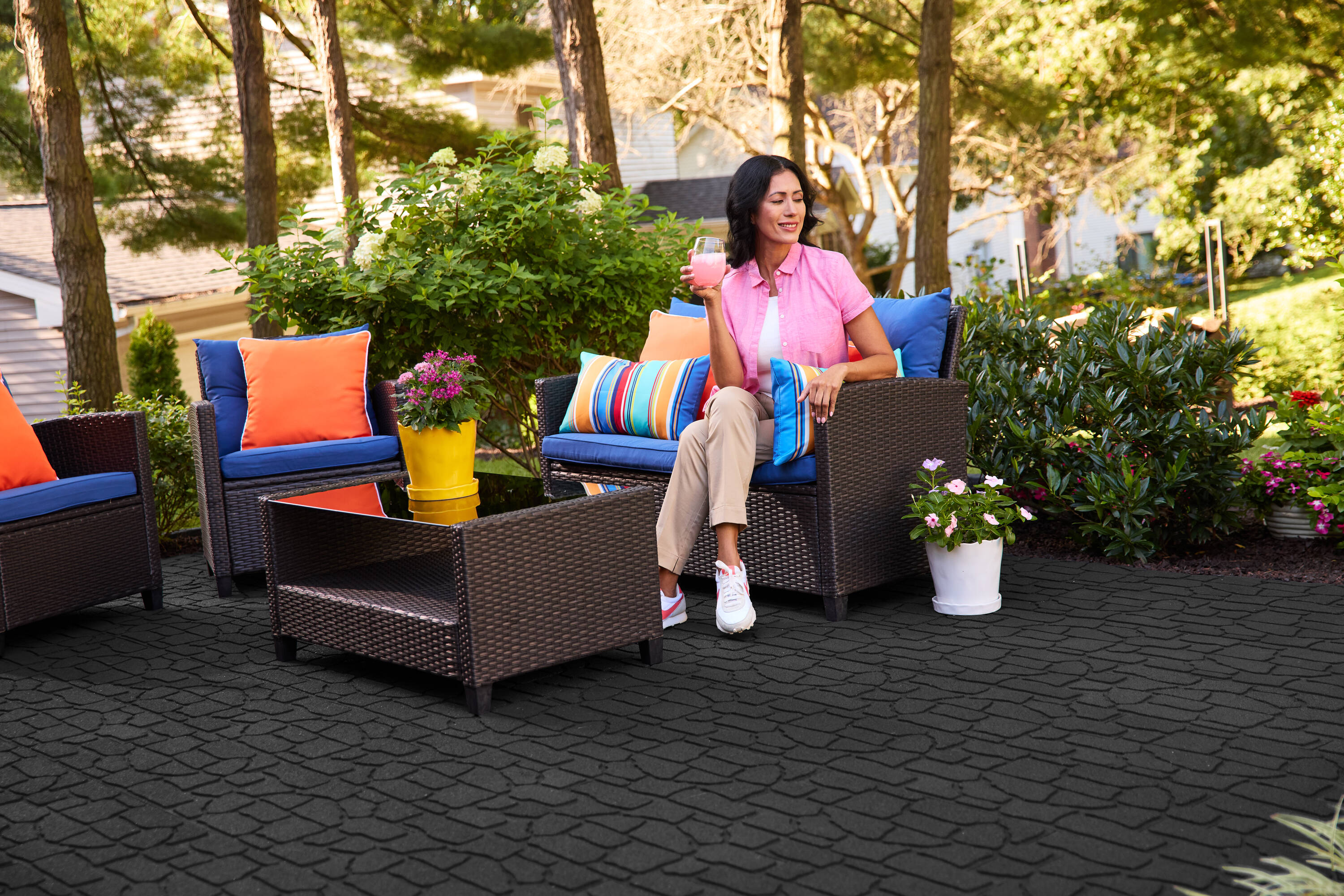 Rubberific DCPV1224BK9 Patio-Stone-Pavers - View #5