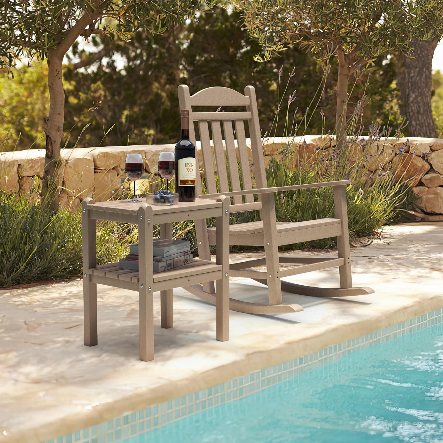 Poly furniture ST-HE03-WW Patio-Tables - View #5