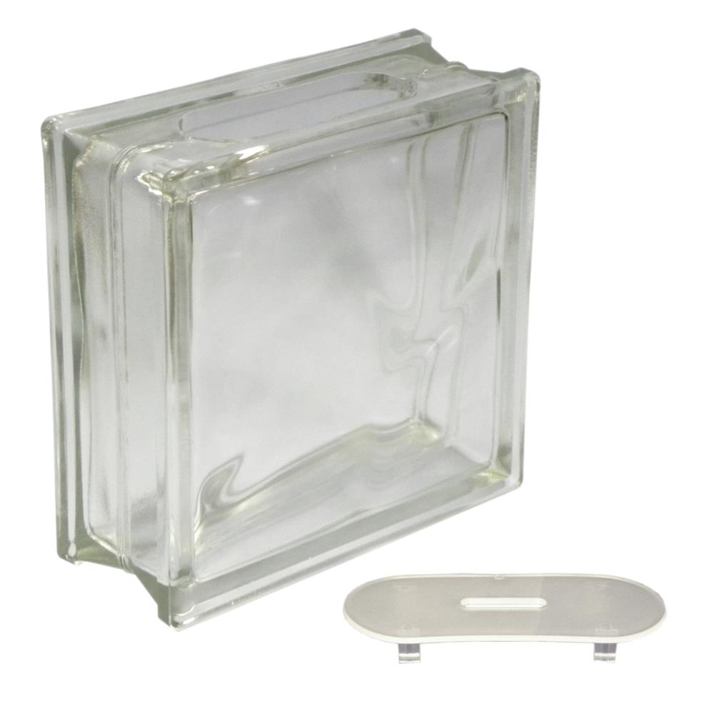 4x8x3 Craft Block Clearview - Quality Glass Block