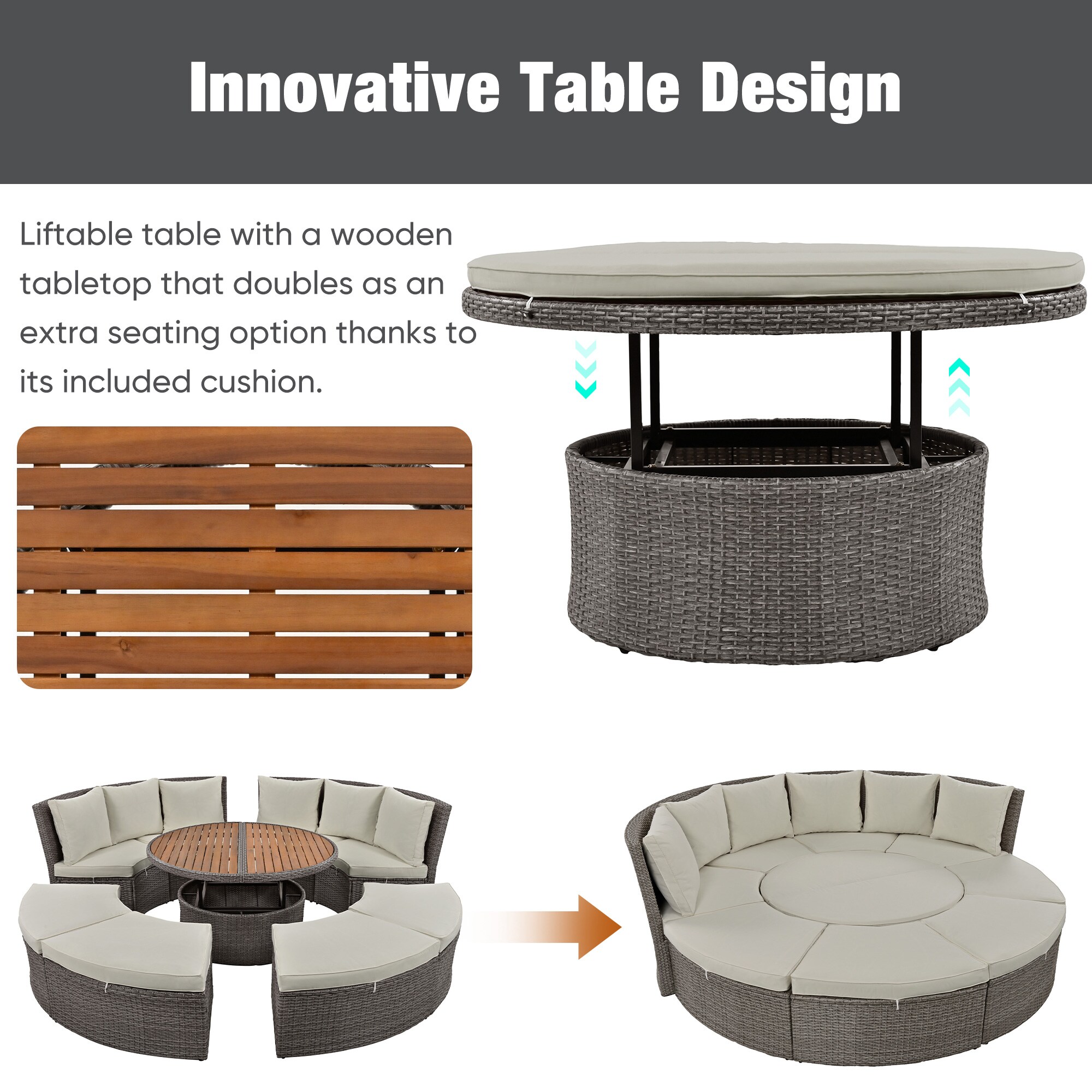 ExBrite DIPF0007 Patio-Conversation-Sets - View #6