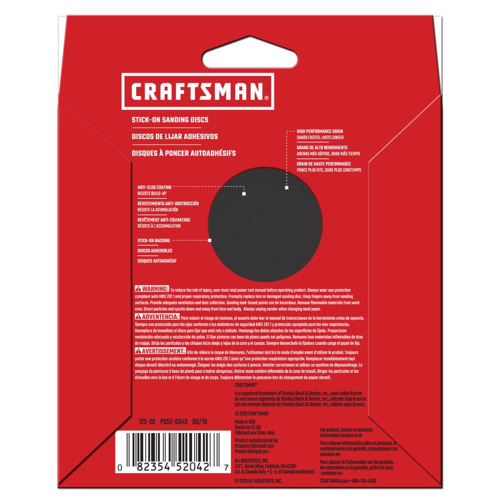 CRAFTSMAN CMXZXGA9133 Pt-Sandpaper - View #2