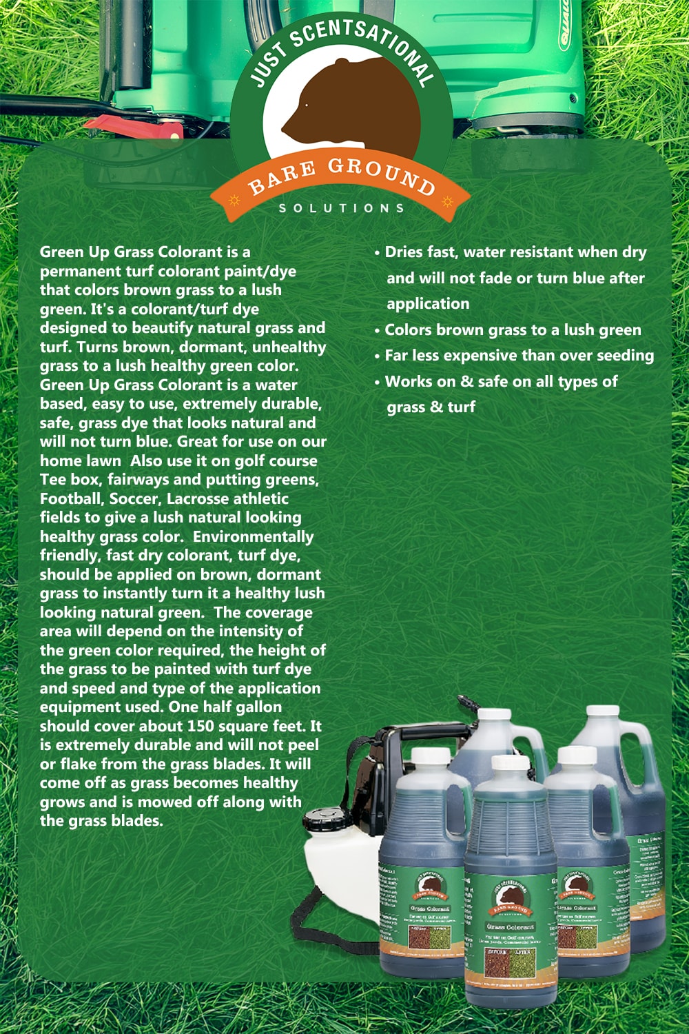 Just Scentsational GUGC-1F Grass-Seed - View #5