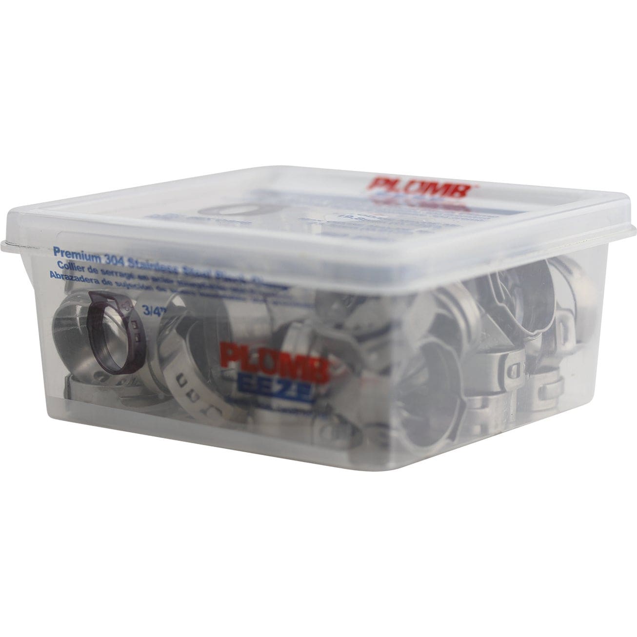 Plumbeeze 3/4 PEX Pinch Rings - Stainless Steel 50 Pack in the PEX Pipe ...