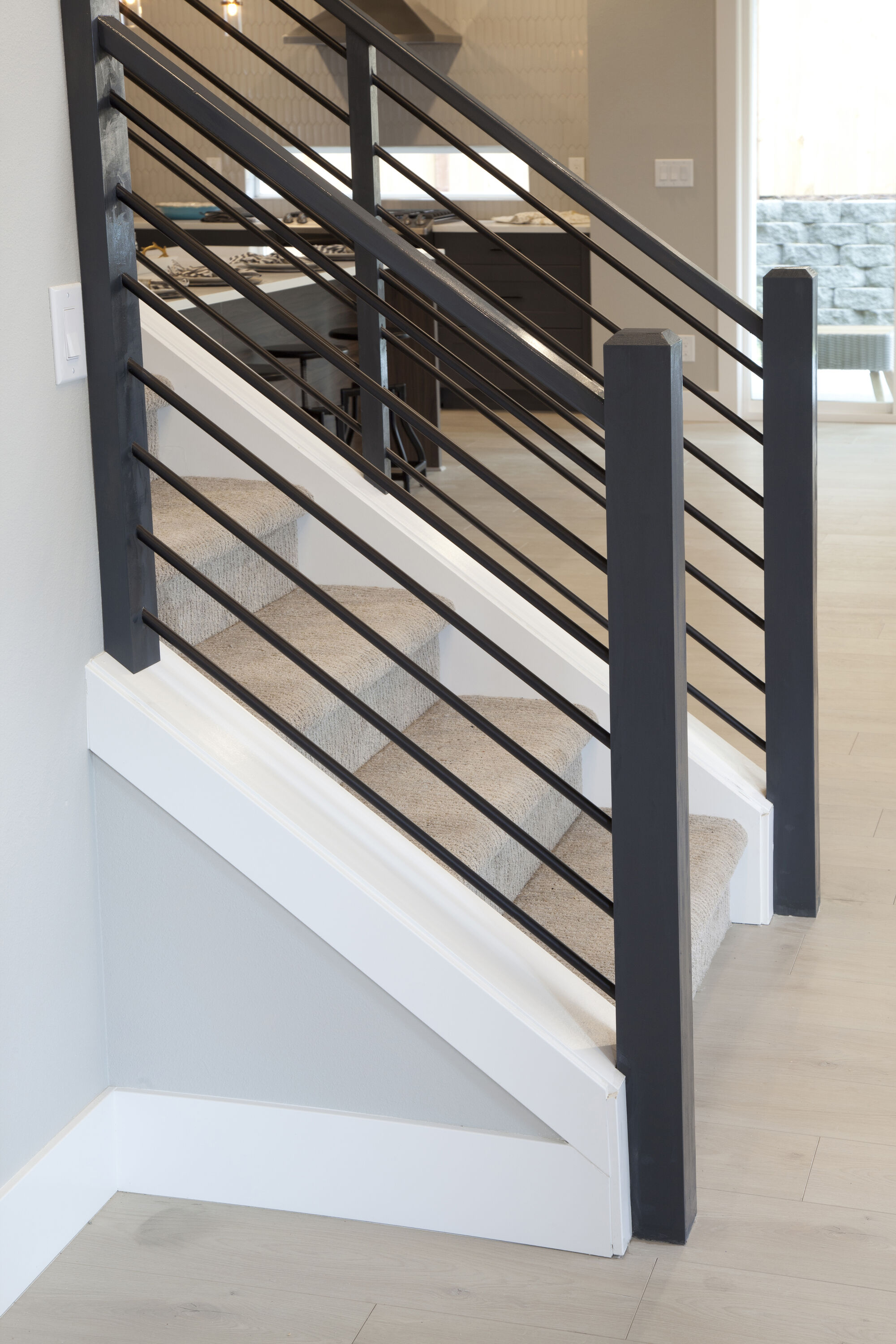 L.J. Smith Stair Systems 3.5-in x 58-in Unfinished Poplar Universal ...