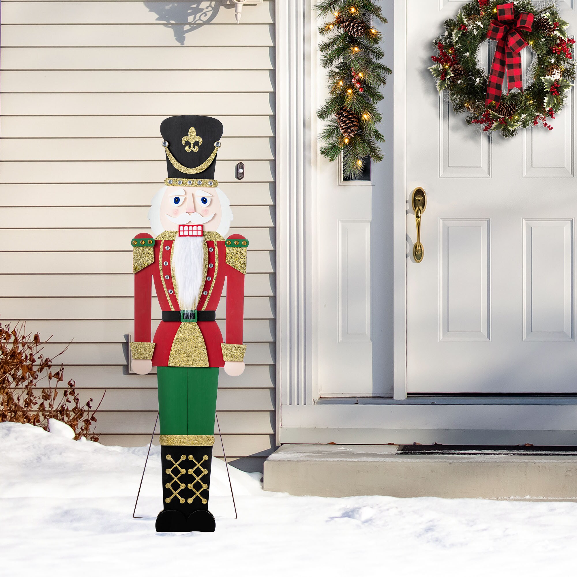 Glitzhome 2010100088 Table-Christmas-Decorations - View #9