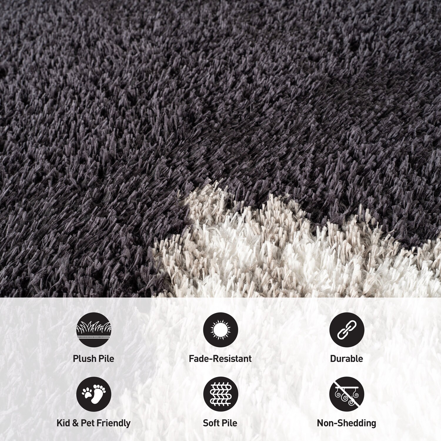 World Rug Gallery WR124ANTHRACITE2X8 rugs - View #3
