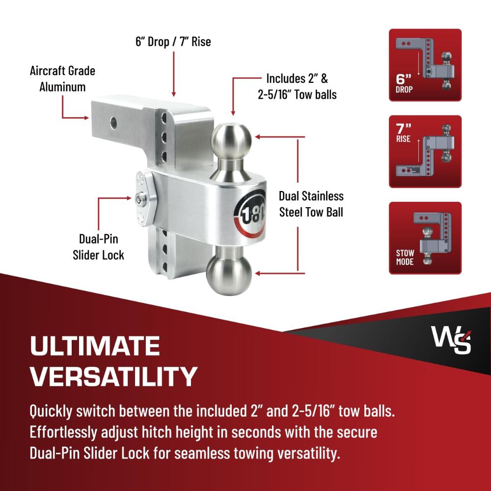 Weigh Safe LTB6-2.5-KA Ball-Mounts - View #4