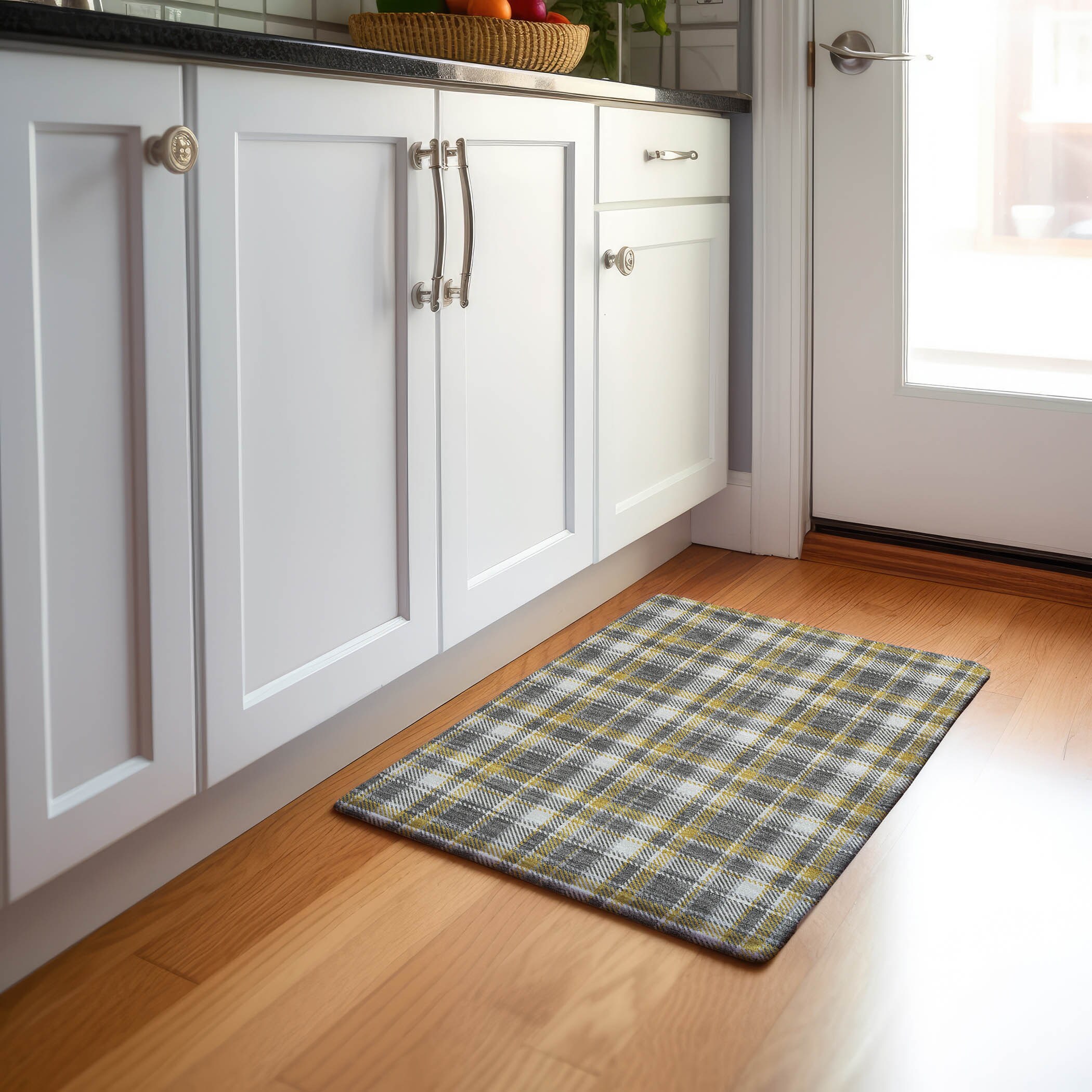 Addison Rugs AMF542GY9X12 Mayfield AMF542GY 9 x 12 (ft) Loomed Polyester Gray Rectangular Indoor Geometric Machine washable Area rug