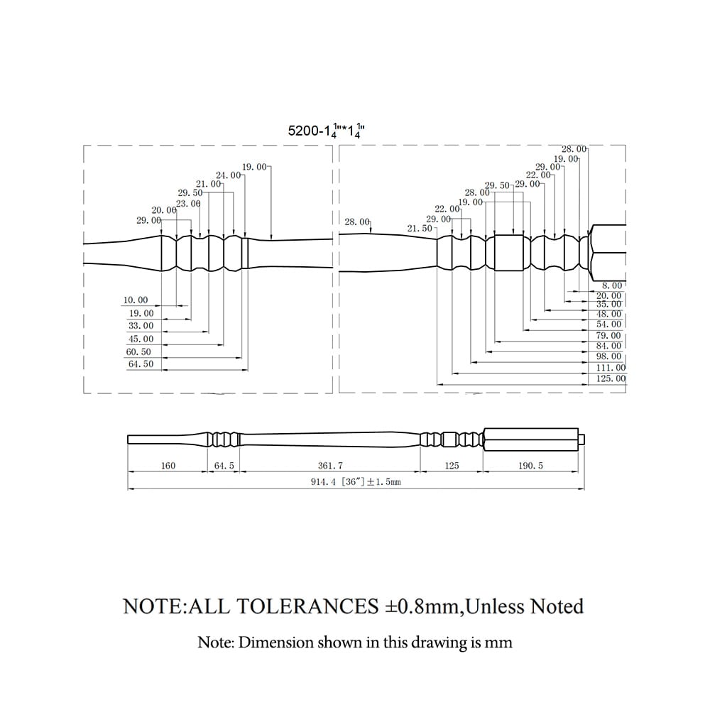 RELIABILT WG520036MAP Interior-Stairpart-Balusters - View #3