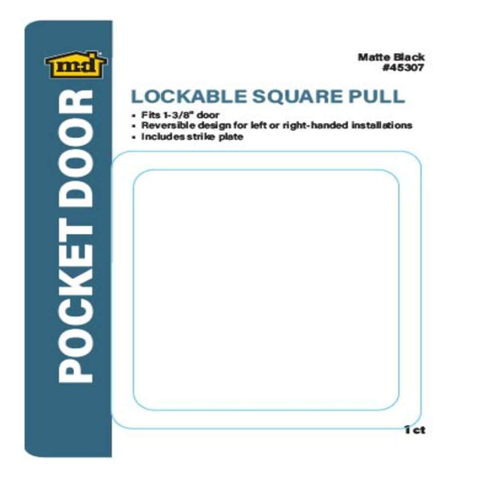 M-D 45307 Pocket-Door-Pulls - View #5