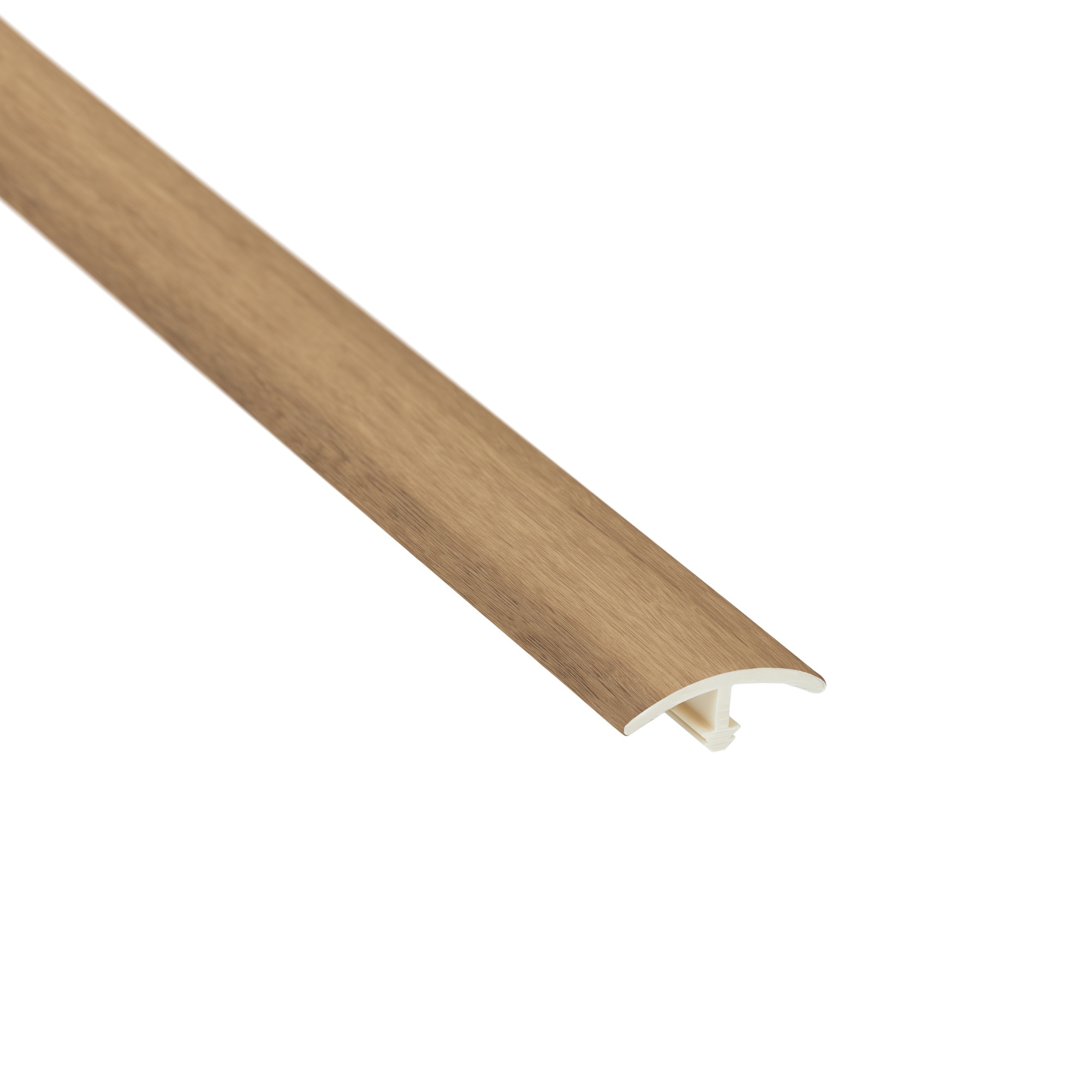 SMARTCORE LX50402078 by COREtec Floors Harvest Oak 0.39-in T x 1.71-in W x 94.49-in L PVC T-moulding
