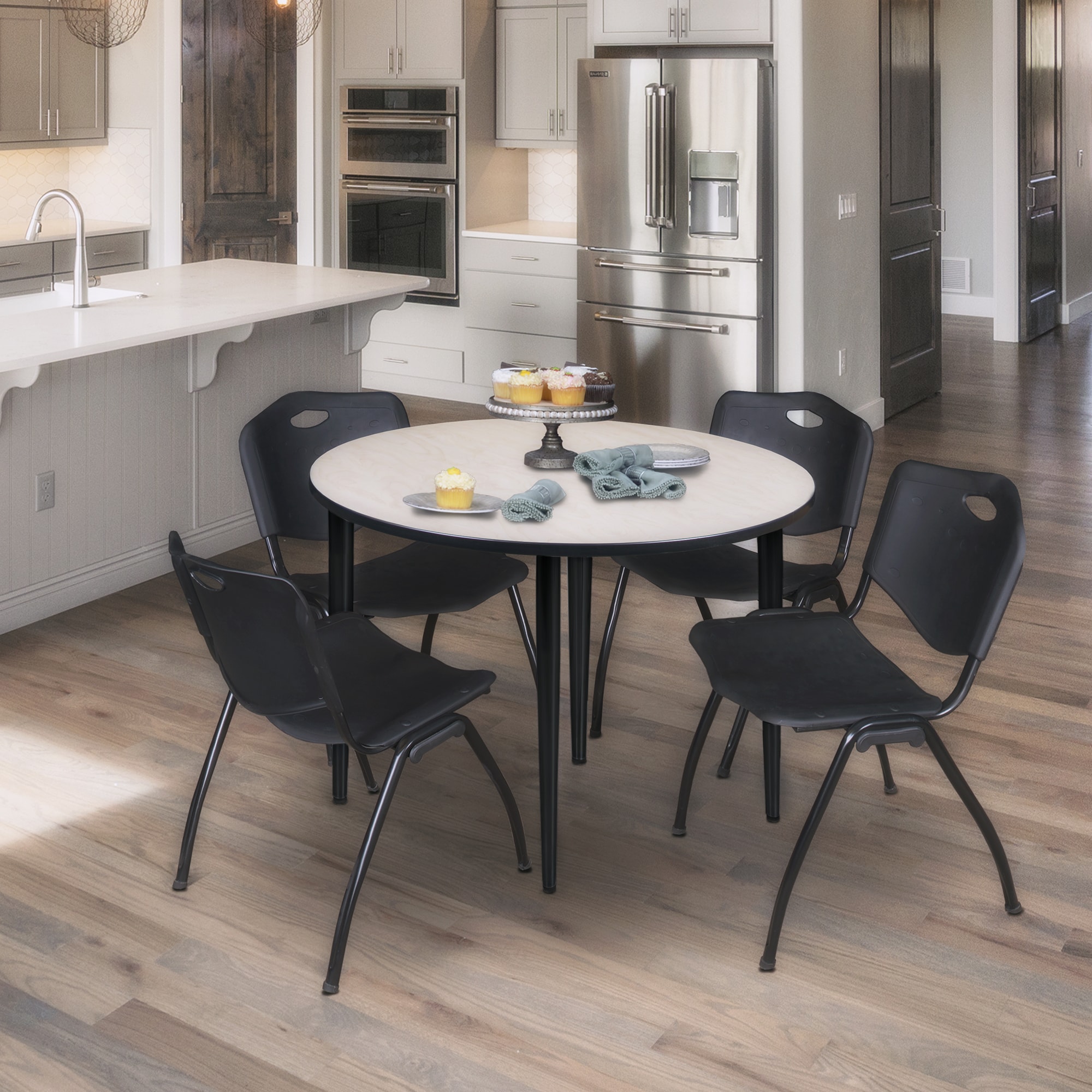 Regency TPL48RNDPLBK47BK Dining-Sets - View #2