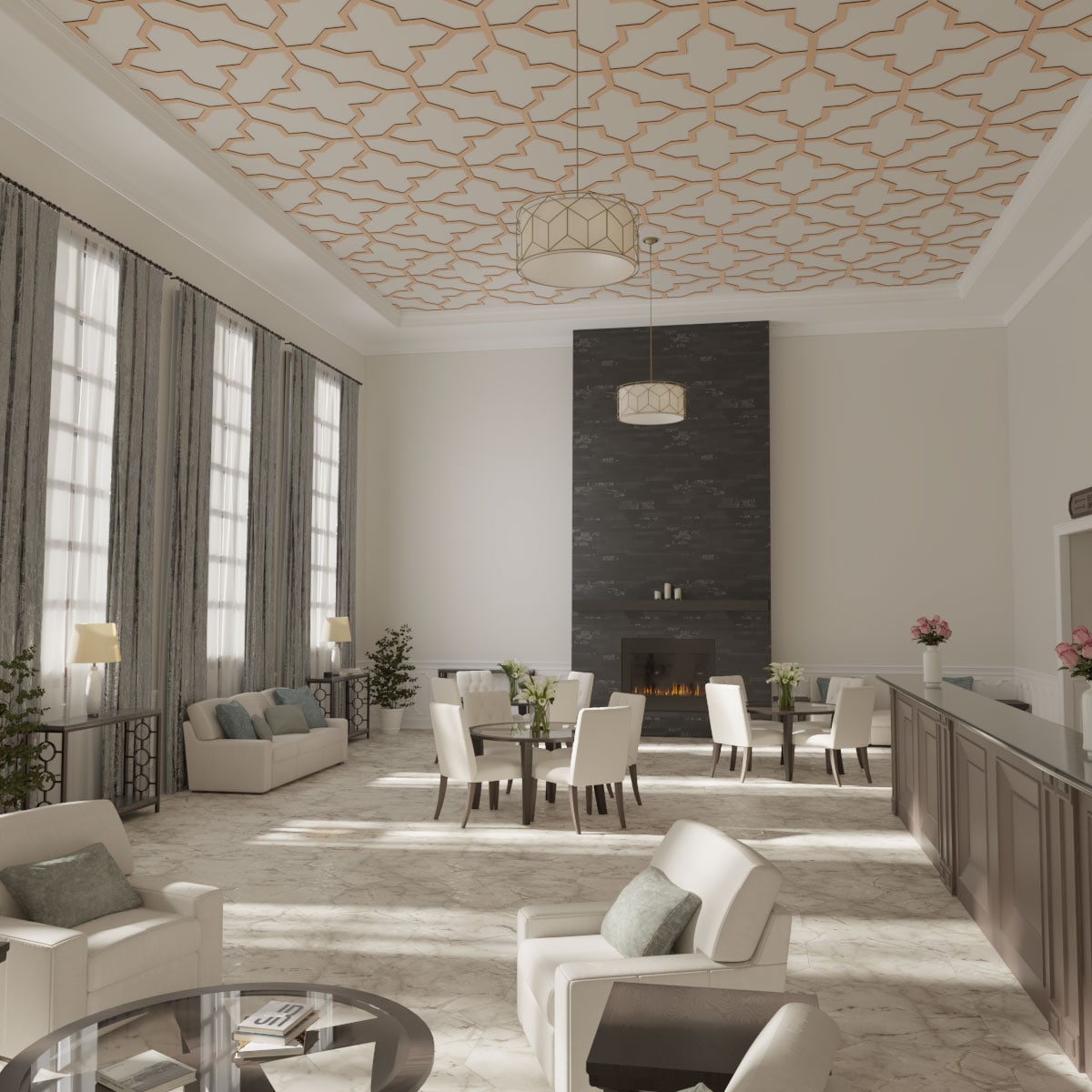 Ekena Millwork CELW67X67X0375LRDAL Wall-Panels - View #8