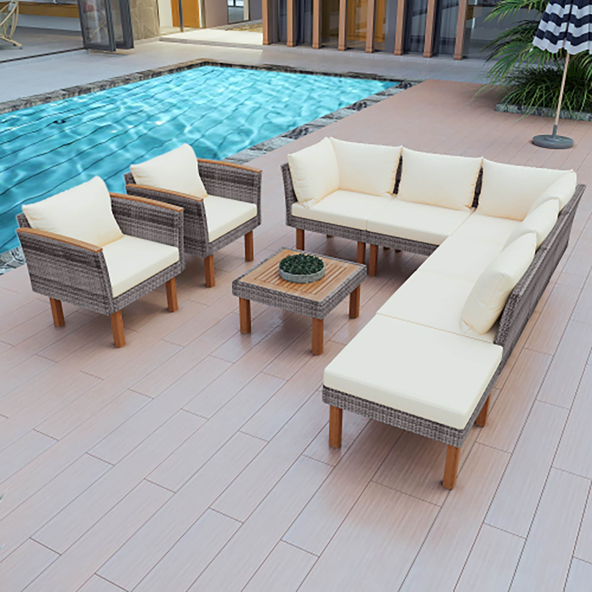 CASAINC CA-86001BC Patio-Conversation-Sets - View #2