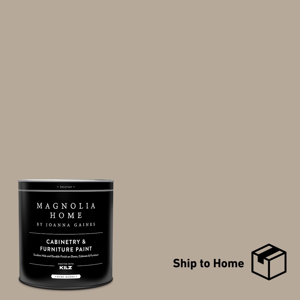 Magnolia Home 00150804  by Joanna Gaines Semi-gloss Rustic Oak Enamel ( 1-quart )