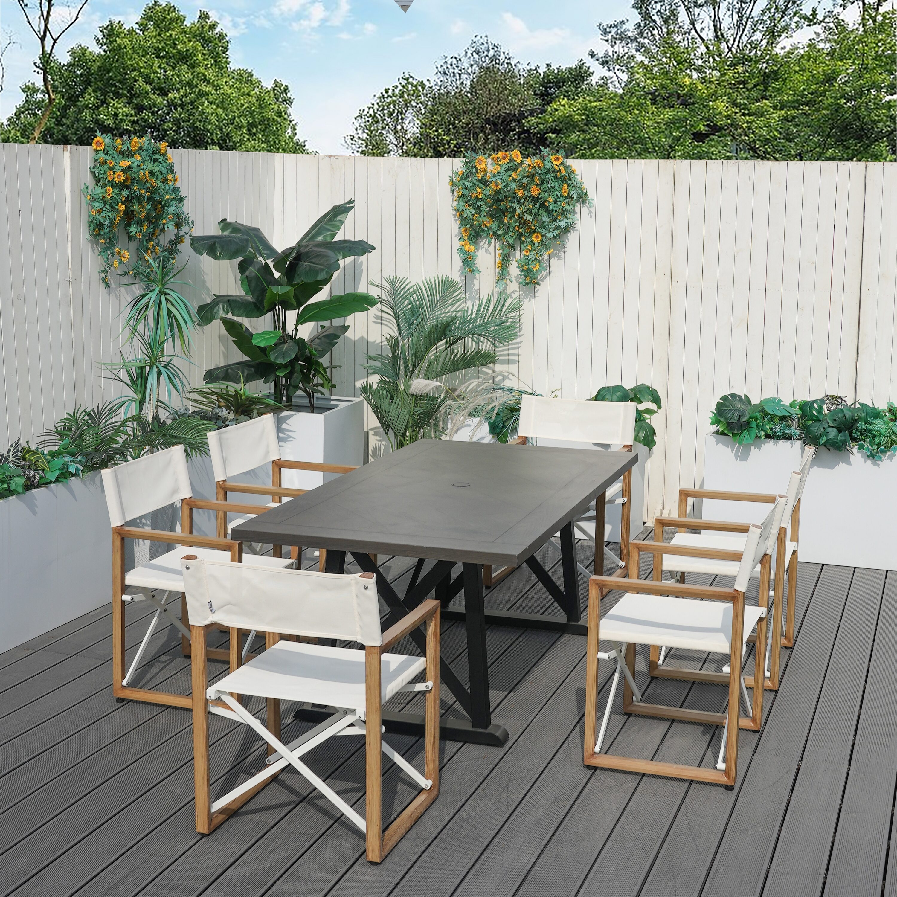 Moda Furnishings MAD-2466-2508BR Patio-Dining-Sets - View #3