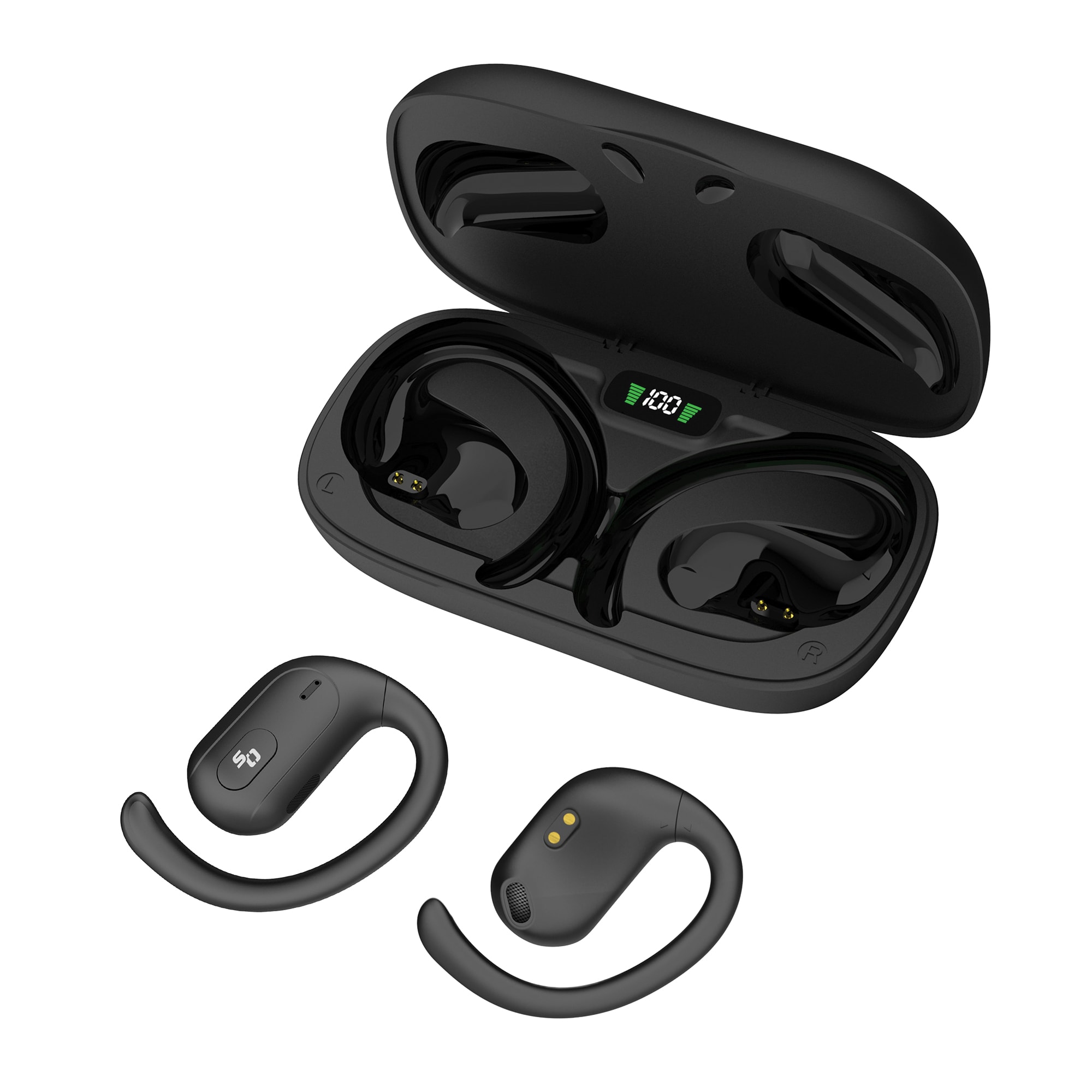 OPN Sound OPNOS6000BL ARIA+ Earbud Wireless Noise Canceling Headphones