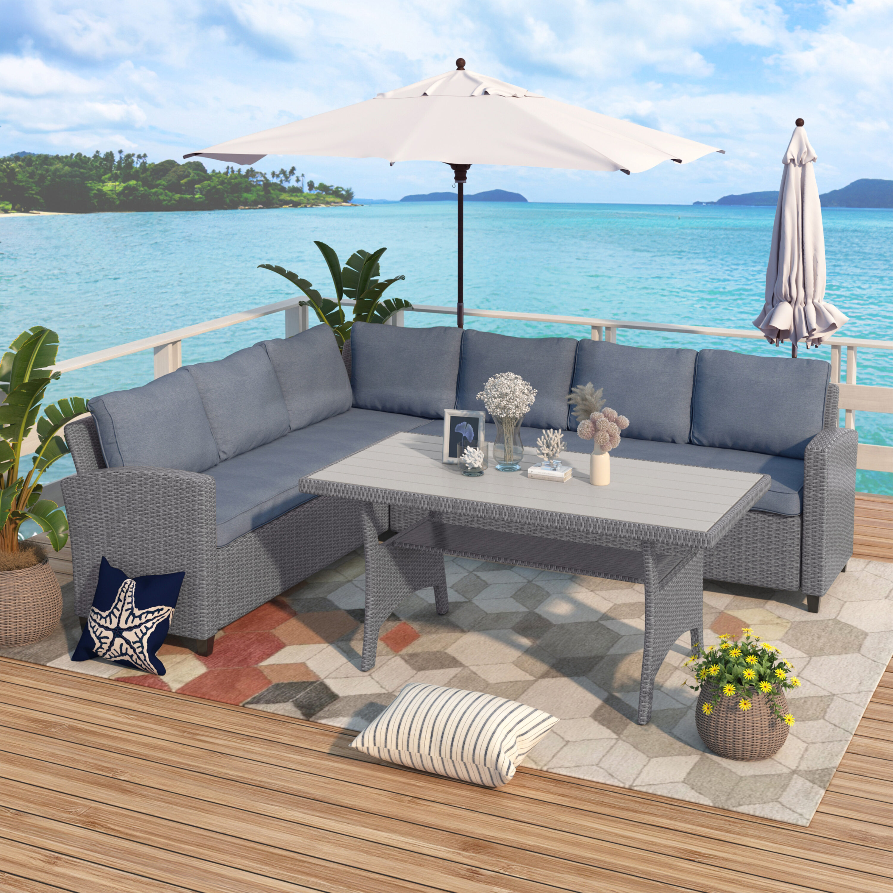 Flynama YC-V-SH00-0273AAE Patio-Conversation-Sets - View #6