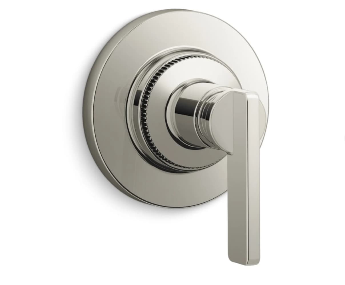 KOHLER T35921-4-SN Castia by Studio McGee Vibrant Polished Nickel Lever Shower Faucet Handle