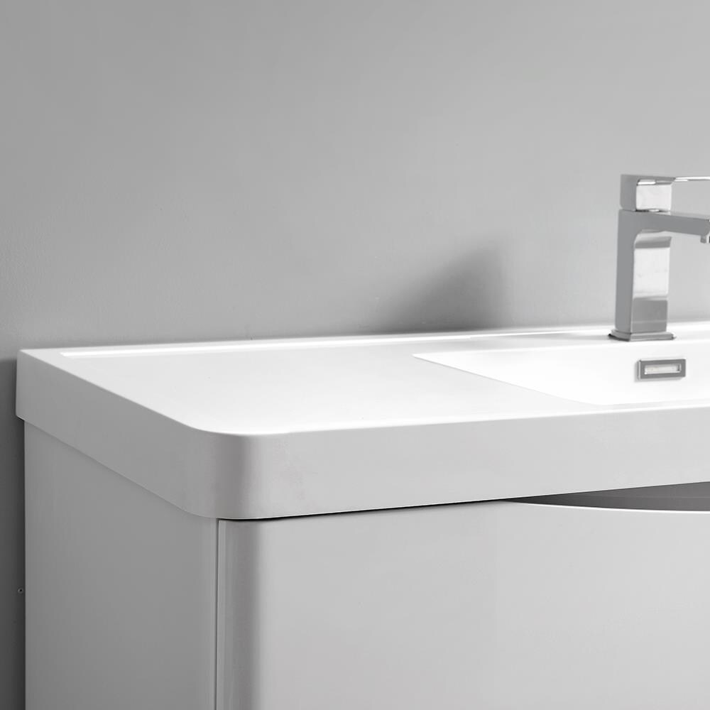 Fresca FCB9024WH-I Bath-Vanity-Combo - View #12