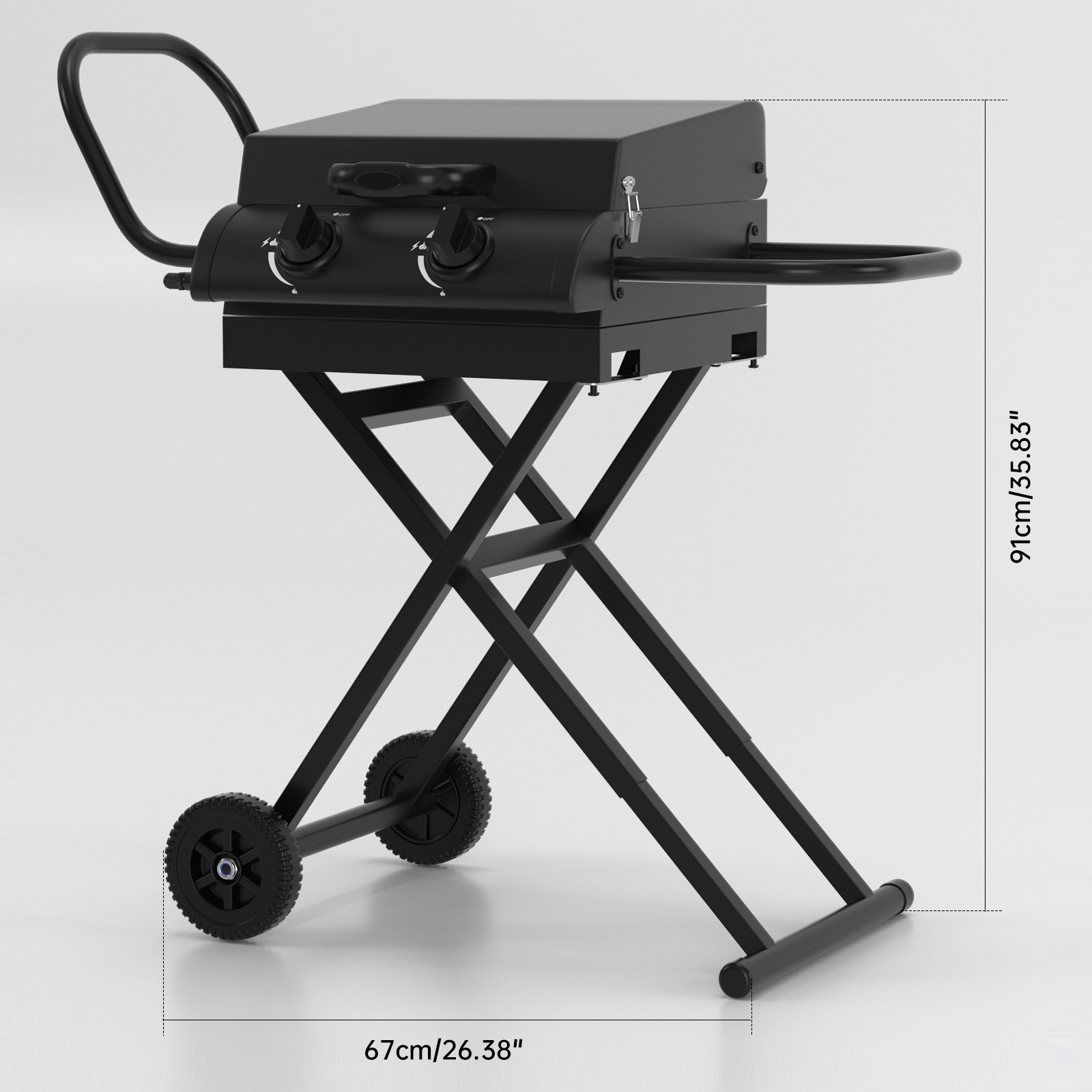 Topteng H054-A007 Gas-Grill - View #9