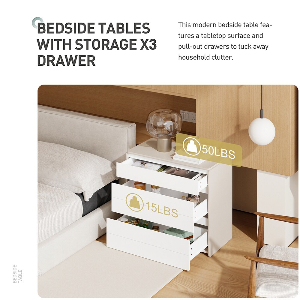 Homsee V-KF210331-01 nightstands - View #13