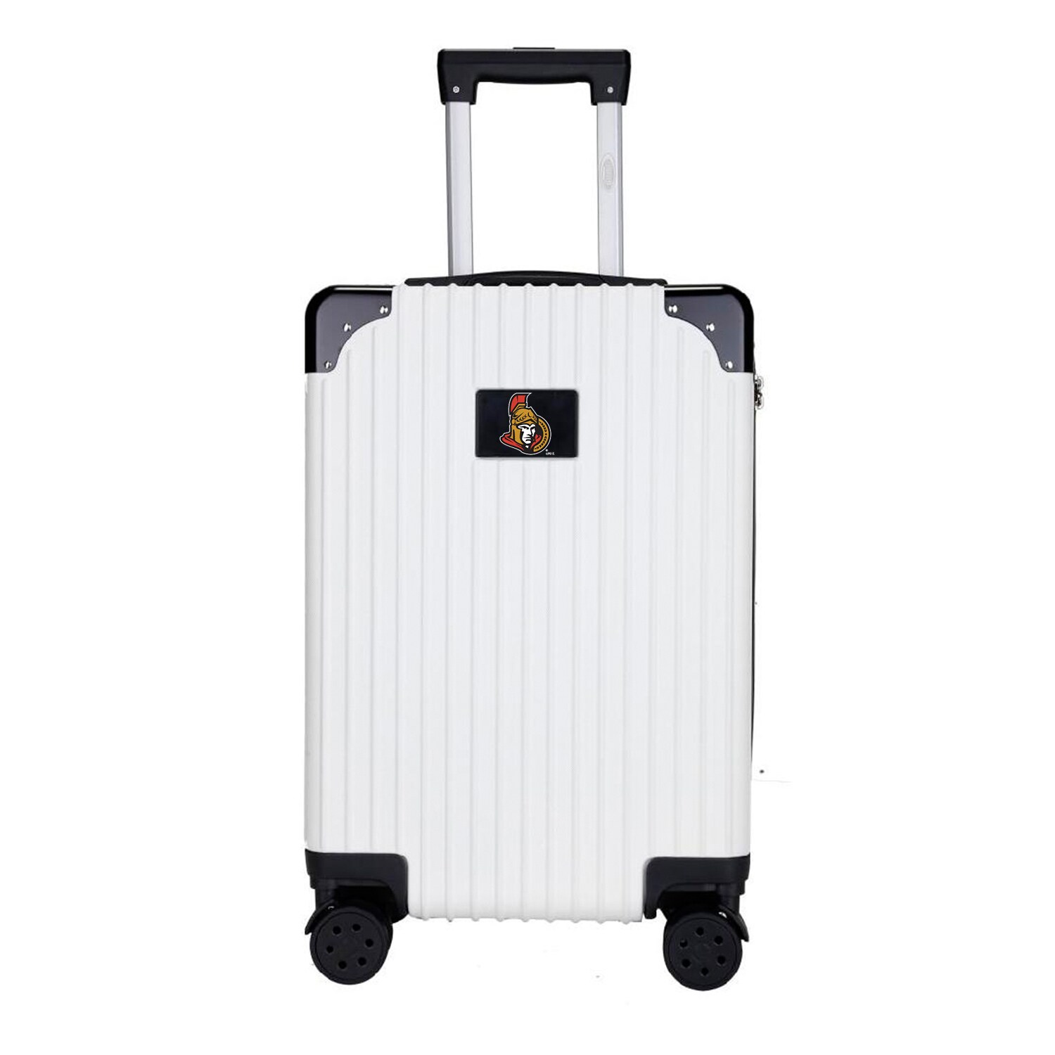 Mojo Licensing NHSEL210_WHITE 23.75 X 15.5 X 9.75 White Polycarbonate Hardshell Carry-on Bag (1-Bag)