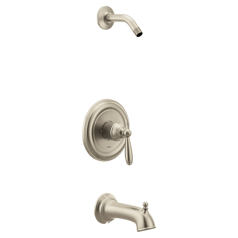 Moen - Brantford M-Core 2-Series Tub/Shower - No Head In Brushed Nickel
