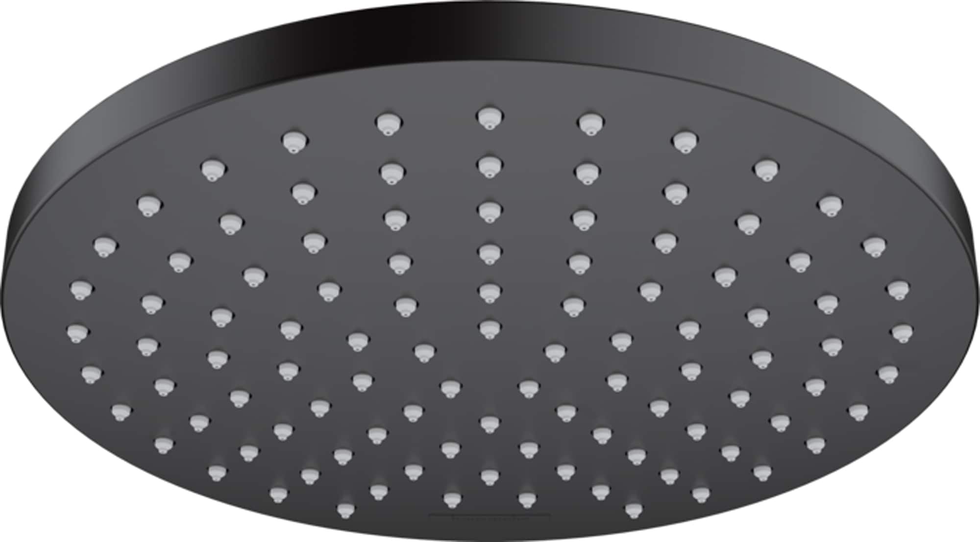Hansgrohe 26277671 Matte Black Sold separately Single function 8.08-Inches Shower Faucet