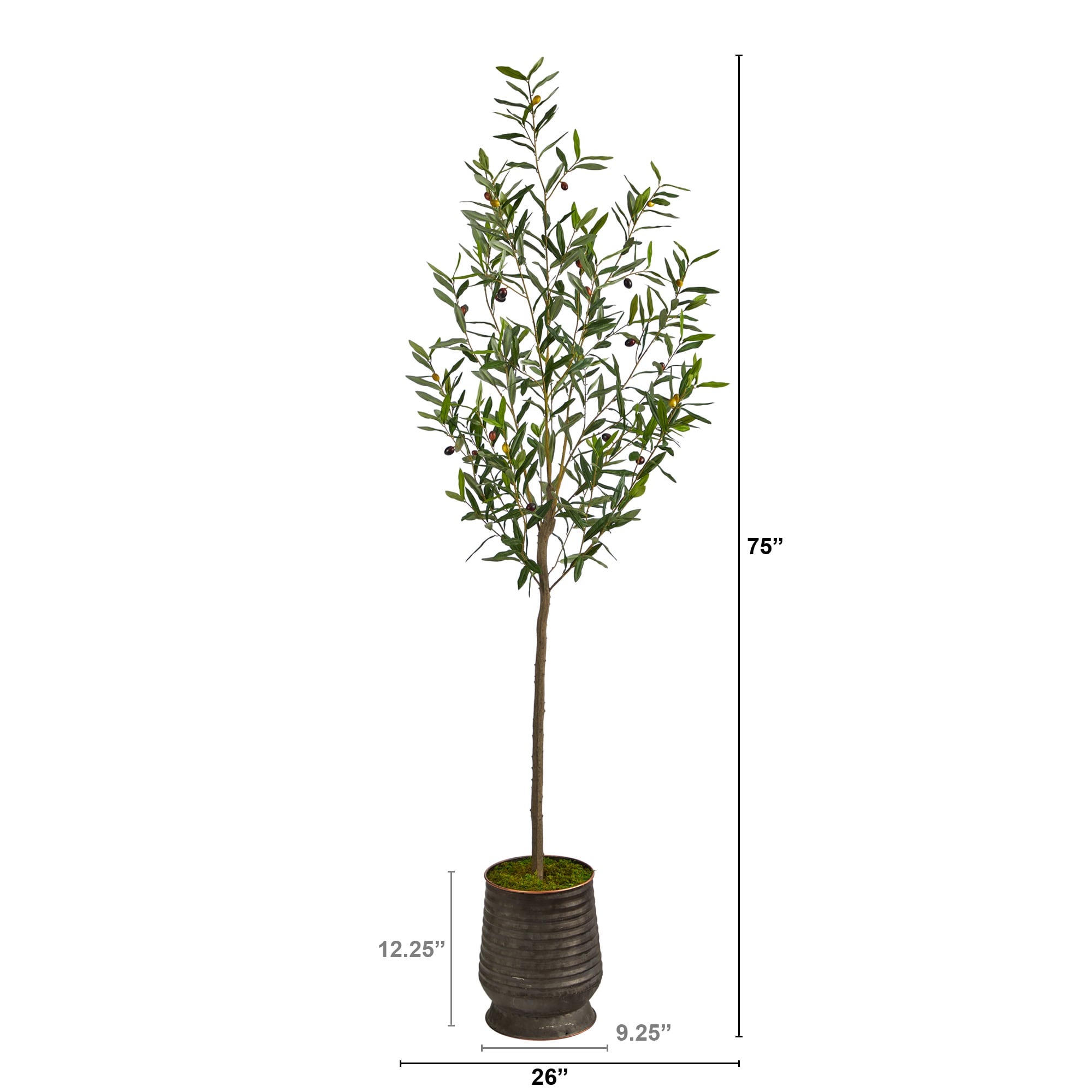 Nearly Natural T2556 Artificial-Plants-Trees - View #3