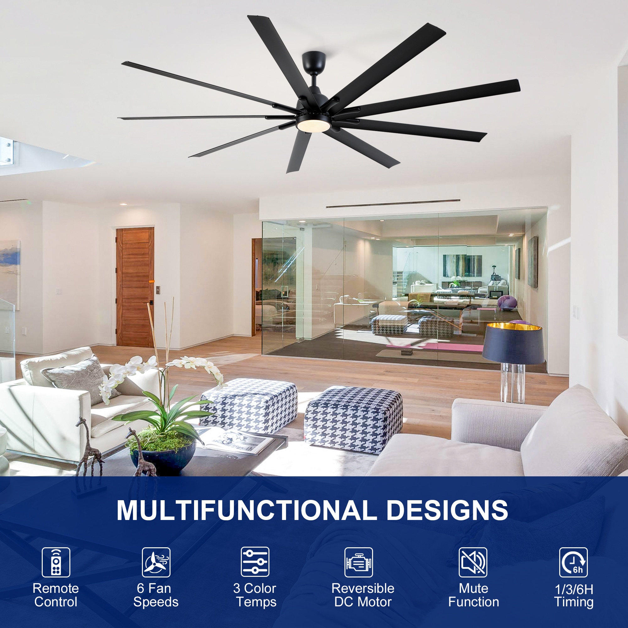 YUHAO LSDC1146BK842 Ceiling-Fans - View #4