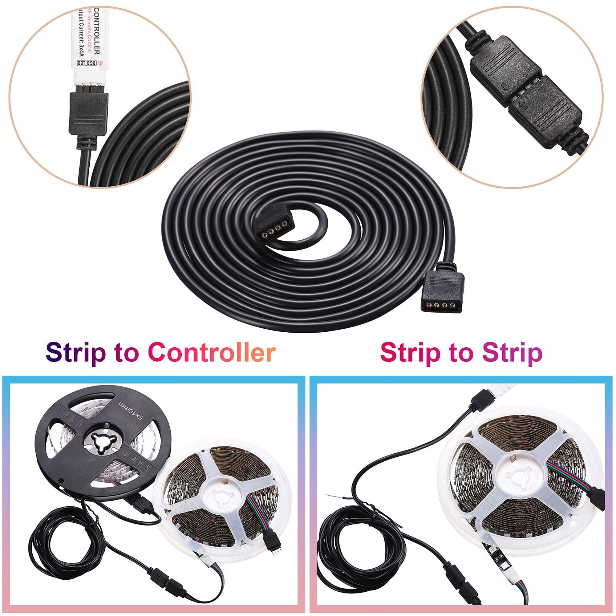 Numhew NHLYNN89300 Light-Fixture-Extension-Cords - View #3