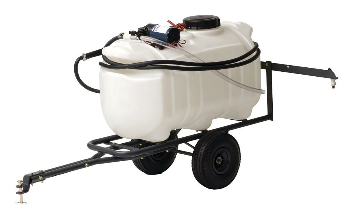 PRECISION TCT25 25-Gallons Plastic Pull-behind Sprayer